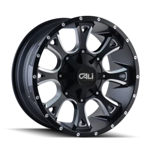 Cali Off-Road – ANARCHY – Black – 20″x10″ -19mm – Summer Wheels – 9103-2152M